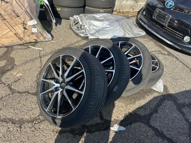 トヨタ　50プリウス 　モデリスタエアロ交換　ホイール交換　ZVW55【岡山県岡山市　東区・中区・北区・赤磐市・瀬戸内市で持込でのタイヤ交換・ドライブレコーダー・ナビ等のパーツ取付・カスタムの事ならエヌアンドエスオートへお任せ】下さい！】