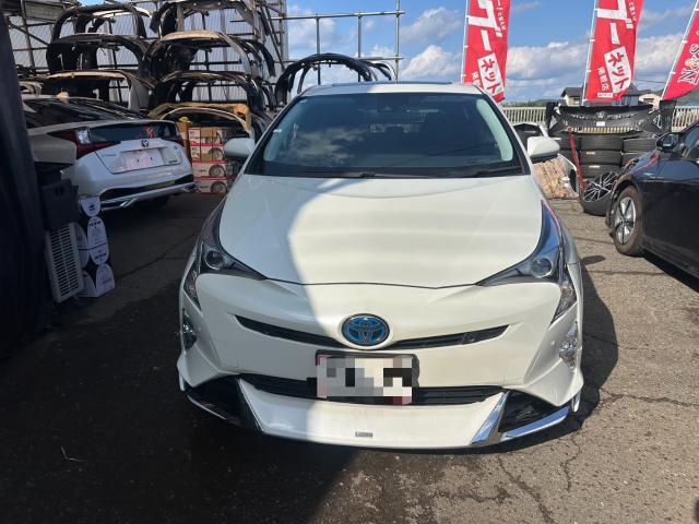 トヨタ　50プリウス 　モデリスタエアロ交換　ホイール交換　ZVW55【岡山県岡山市　東区・中区・北区・赤磐市・瀬戸内市で持込でのタイヤ交換・ドライブレコーダー・ナビ等のパーツ取付・カスタムの事ならエヌアンドエスオートへお任せ】下さい！】