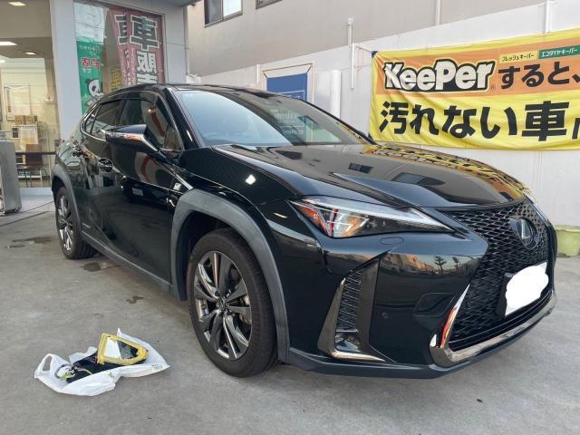 レクサス　ＵＸ　右ミラー　交換　MZAH10【岡山県岡山市　東区・中区・北区・赤磐市・瀬戸内市で持込でのタイヤ交換・ドライブレコーダー・ナビ等のパーツ取付・カスタムの事ならエヌアンドエスオートへお任せ】下さい！】