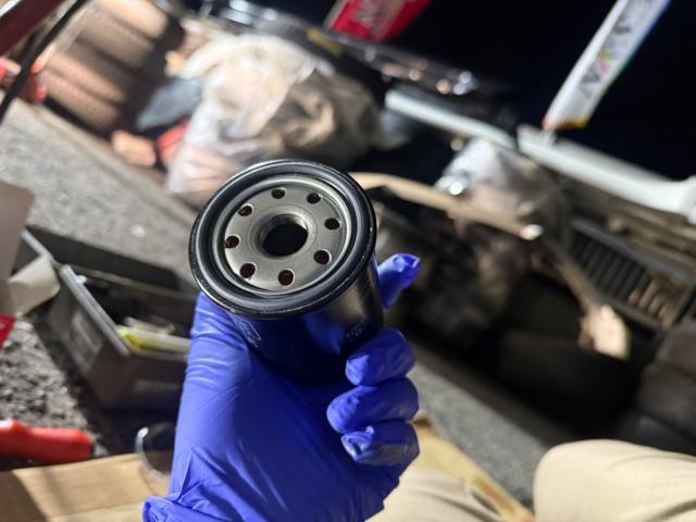 レクサス　ＨＳ　オイル　エレメント　交換　ANF10【岡山県岡山市　東区・中区・北区・赤磐市・瀬戸内市で持込でのタイヤ交換・ドライブレコーダー・ナビ等のパーツ取付・カスタムの事ならエヌアンドエスオートへお任せ】下さい！】