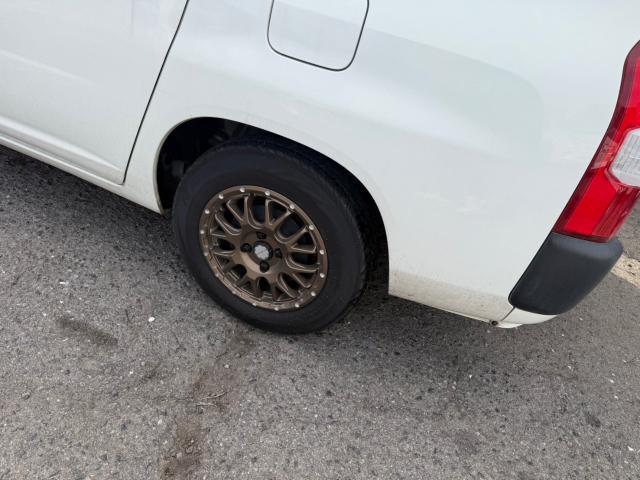 トヨタ　サクシードバン　ノーマルタイヤからスタッドレスタイヤへ交換　NCP160V【岡山県岡山市　東区・中区・北区・赤磐市・瀬戸内市で持込でのタイヤ交換・ドライブレコーダー・ナビ等のパーツ取付・カスタムの事ならエヌアンドエスオートへお任せ】