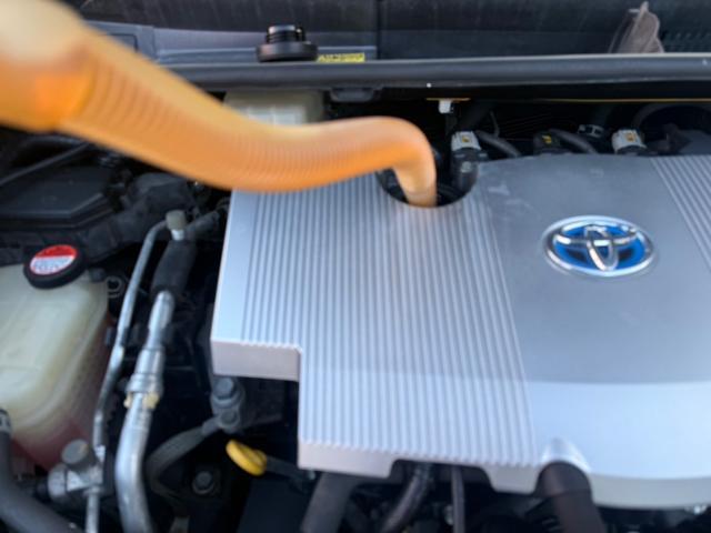 トヨタ　50プリウス　納車前点検　新品タイヤ4本交換　ZVW50【岡山県岡山市　東区・中区・北区・赤磐市・瀬戸内市で持込でのタイヤ交換・ドライブレコーダー・ナビ等のパーツ取付・カスタムの事ならエヌアンドエスオートへお任せ】下さい！】