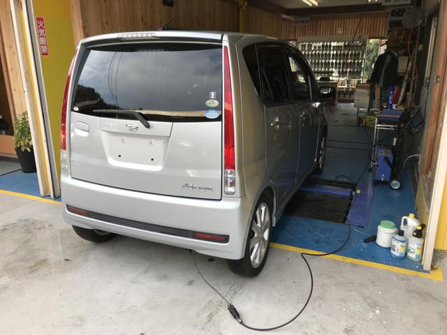 ダイハツ　ムーブカスタムRS　点検　整備　車検：広島　廿日市　軽自動車　事故　故障　修理　タイヤ交換　オイル交換　格安修理なら株式会社アイズブレイン　イノテック広島テクニカルセンター