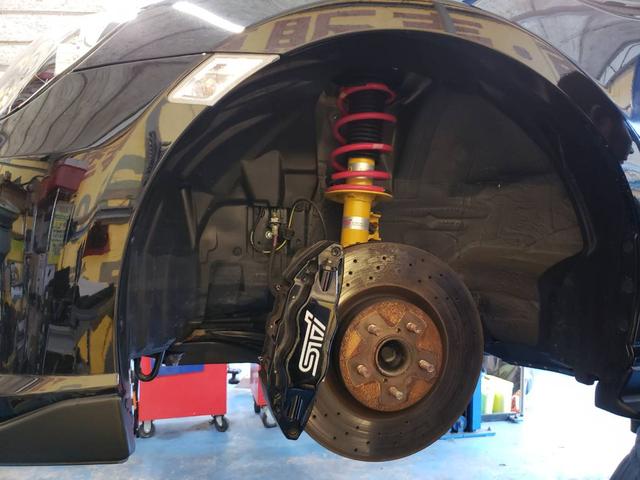 スバル　BRZ　ブレーキ　修理　：広島　RWD　GT　STI　Rカスタマイズパッケージ　RA　整備　修理なら株式会社アイズブレイン　イノテック広島テクニカルセンター