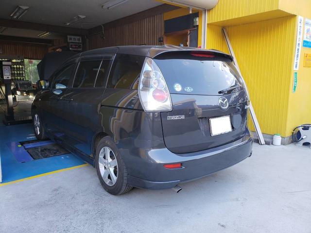 マツダ　プレマシー　車検　：対厳山　スカイアクティブ　セレーブル　エアロ　新型　中古　整備　修理なら株式会社アイズブレイン　イノテック広島テクニカルセンター