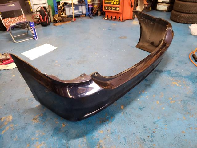 トヨタ　ウイッシュ　リアバンパー　交換　：広島　廿日市市　リヤ　フロント　破損　整備　修理なら株式会社アイズブレイン　イノテック広島テクニカルセンター