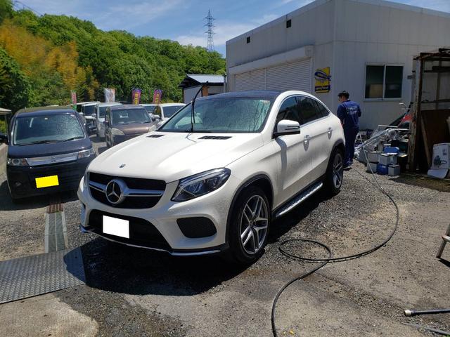 メルセデス　ベンツ　ＧＬＥ　洗車　室内清掃　：広島市　廿日市市　佐伯区　キレイ　修理なら株式会社アイズブレイン　イノテック広島テクニカルセンター