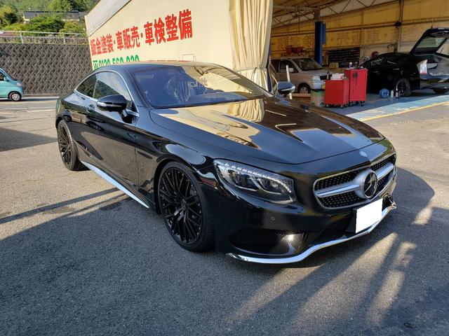 メルセデス　ベンツ　Ｓ63　車高　調整　：広島市　廿日市市　佐伯区　高さ　修理なら株式会社アイズブレイン　イノテック広島テクニカルセンター