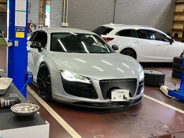 アウディ R8 タイヤ付替 社外ホイール 純正ホイール 19インチ スーパー