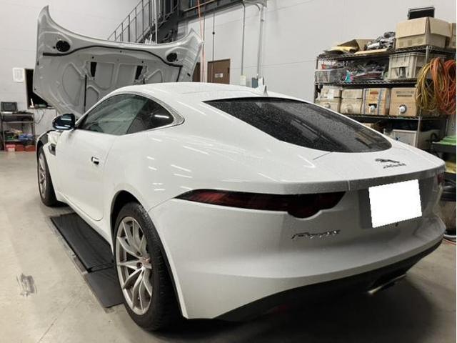 ジャガー　Fタイプクーペ　車検整備