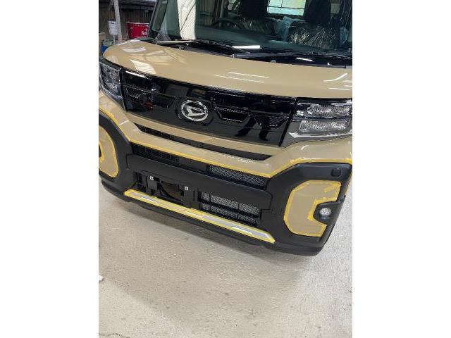 タント　新車納車準備