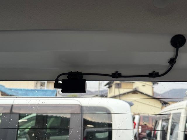 スズキ　スペーシアカスタム　ドライブレコーダー前後の取付