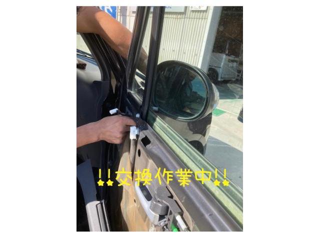 スズキ　アルトラパン
サイドミラー交換作業
【広島　安佐北区　安佐南区　安芸高田　可部　三入　亀山　南原　大林】