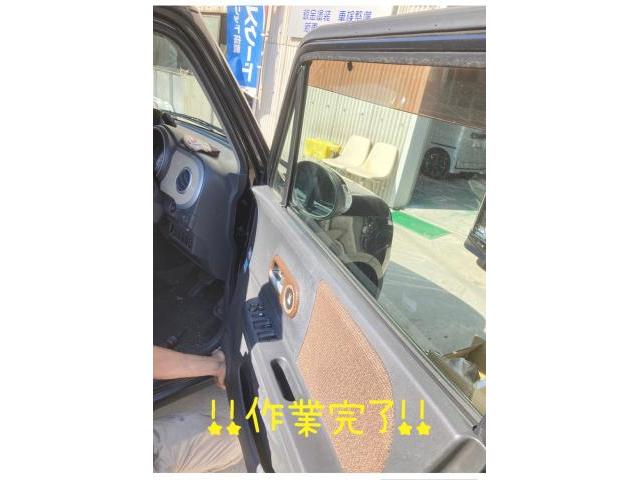 スズキ　アルトラパン
サイドミラー交換作業
【広島　安佐北区　安佐南区　安芸高田　可部　三入　亀山　南原　大林】