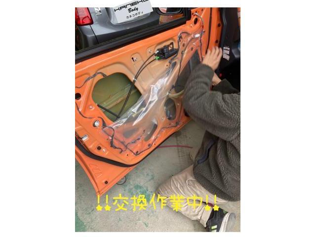 スズキ　ハスラー　ドアレギュレーター交換作業
【広島　安佐北区　安佐南区　安芸高田　亀山　可部　三入　南原　大林】