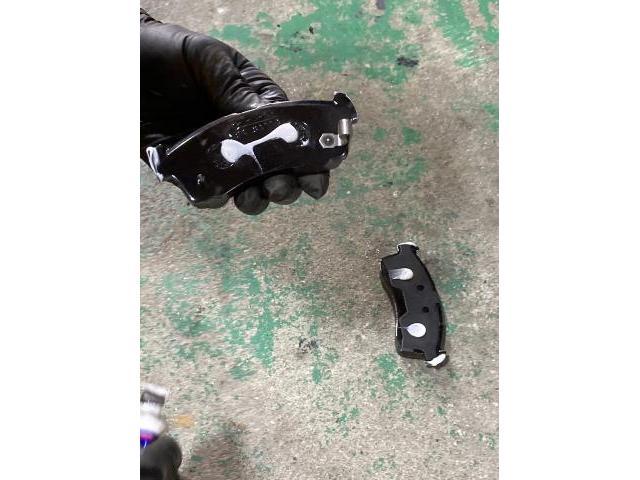 MAZDA フレアワゴン
ブレーキパッド交換作業
【広島　安佐北区　安佐南区　安芸高田　可部　高陽　八木　緑井　吉田　三入　大林】