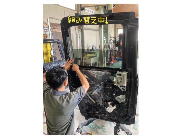 ダイハツ　タント　スライドドア　新品塗装交換
サイドステップ　リアフェンダー　板金塗装修理
【広島　安佐北区　安佐南区　安芸高田　可部　亀山　高陽　八木　緑井　吉田】