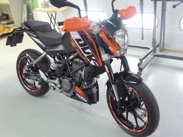 バイクコーティング　クォーツガラスコーティング　クォーツレインダンス　[広島県 広島市 佐伯区 廿日市 で 事故 修理 板金 塗装 ならココノアへ]