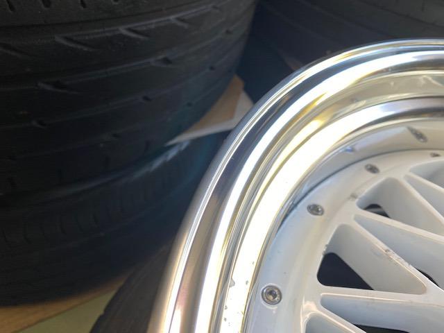 ホイール　リム修理！【山口県　周南市　タイヤ・ホイール・ナビ・ドライブレコーダー等のパーツ取付・販売をしております！愛車のカスタムや修理等も大歓迎受付中！お気軽に　エスエスクルー　へお問合わせ下さい！】