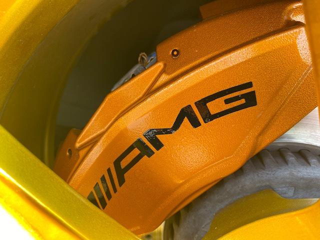 Ｍベンツ　ＣＬＳ　Ｃ257　キャリパー塗装！！【山口県　周南市　タイヤ・ホイール・ナビ・ドライブレコーダー等のパーツ取付・販売をしております！愛車のカスタムや修理等も大歓迎受付中！お気軽に　エスエスクルー　へお問合わせ下さい！】