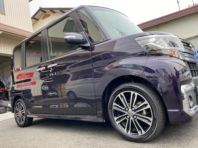 ホンダ　オデッセイ　タイヤ交換！！【山口県　周南市　タイヤ・ホイール・ナビ・ドライブレコーダー等のパーツ取付・販売をしております！愛車のカスタムや修理等も大歓迎受付中！お気軽に　エスエスクルー　へお問合わせ下さい！】