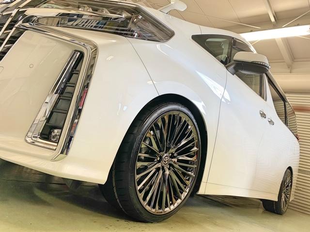 トヨタ　アルファード　カスタム完成！！【山口県　周南市　タイヤ・ホイール・ナビ・ドライブレコーダー等のパーツ取付・販売をしております！愛車のカスタムや修理等も大歓迎受付中！お気軽に　エスエスクルー　へお問合わせ下さい！】