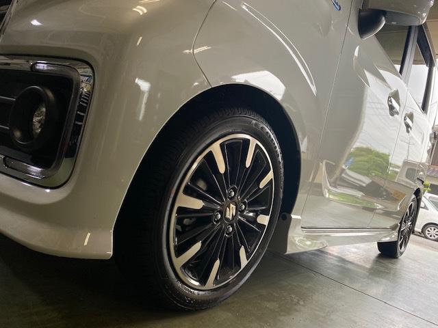 スズキ　スペーシアカスタム　ローダウン【山口県　周南市　タイヤ・ホイール・ナビ・ドライブレコーダー等のパーツ取付・販売をしております！愛車のカスタムや修理等も大歓迎受付中！お気軽に　エスエスクルー　へお問合わせ下さい！】