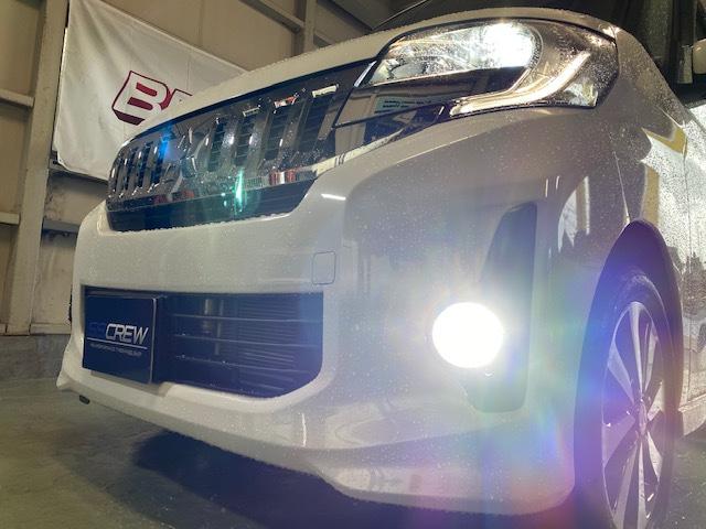 三菱　ekスペースカスタム　ライト　取引【山口県　周南市　タイヤ・ホイール・ナビ・ドライブレコーダー等のパーツ取付・販売をしております！愛車のカスタムや修理等も大歓迎受付中！お気軽に　エスエスクルー　へお問合わせ下さい！】