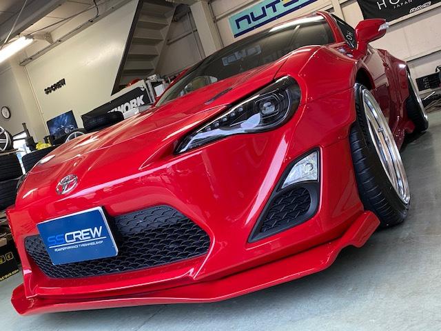 トヨタ　FT86　ヘッドライト　交換【山口県　周南市　タイヤ・ホイール・ナビ・ドライブレコーダー等のパーツ取付・販売をしております！愛車のカスタムや修理等も大歓迎受付中！お気軽に　エスエスクルー　へお問合わせ下さい！】