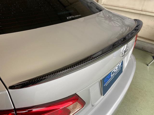 レクサス　ＩＳ２５０　トランクスポイラー　取付【山口県　周南市　タイヤ・ホイール・ナビ・ドライブレコーダー等のパーツ取付・販売をしております！愛車のカスタムや修理等も大歓迎受付中！お気軽に　エスエスクルー　へお問合わせ下さい！】