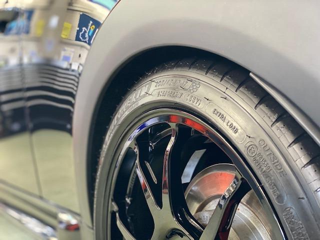 MINI　ホイール　取付【山口県　周南市　タイヤ・ホイール・ナビ・ドライブレコーダー等のパーツ取付・販売をしております！愛車のカスタムや修理等も大歓迎受付中！お気軽に　エスエスクルー　へお問合わせ下さい！】