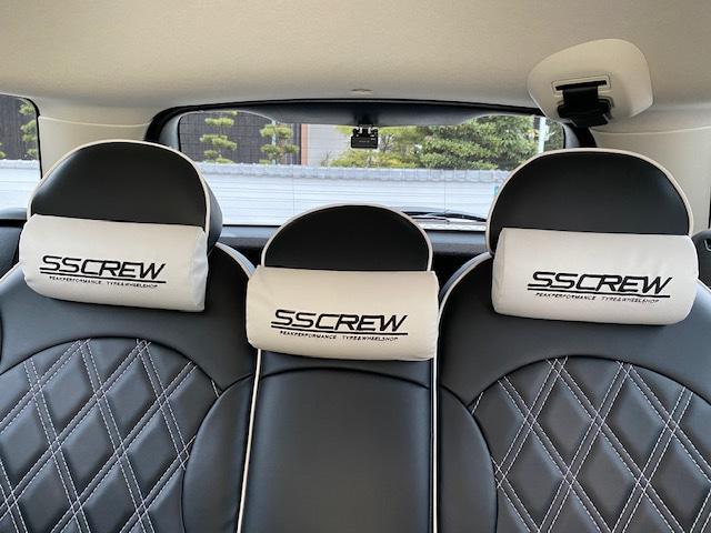 MINI　クロスオーバー　ネックパッド【山口県　周南市　タイヤ・ホイール・ナビ・ドライブレコーダー等のパーツ取付・販売をしております！愛車のカスタムや修理等も大歓迎受付中！お気軽に　エスエスクルー　へお問合わせ下さい！】