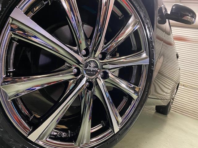 トヨタ　マークX　ホイール　取付【山口県　周南市　タイヤ・ホイール・ナビ・ドライブレコーダー等のパーツ取付・販売をしております！愛車のカスタムや修理等も大歓迎受付中！お気軽に　エスエスクルー　へお問合わせ下さい！】