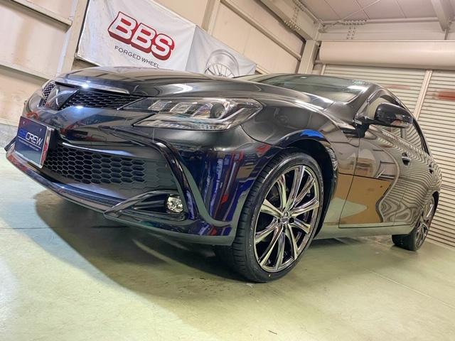 トヨタ　マークX　ホイール　取付【山口県　周南市　タイヤ・ホイール・ナビ・ドライブレコーダー等のパーツ取付・販売をしております！愛車のカスタムや修理等も大歓迎受付中！お気軽に　エスエスクルー　へお問合わせ下さい！】