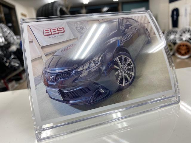 トヨタ　マークX　ホイール　取付【山口県　周南市　タイヤ・ホイール・ナビ・ドライブレコーダー等のパーツ取付・販売をしております！愛車のカスタムや修理等も大歓迎受付中！お気軽に　エスエスクルー　へお問合わせ下さい！】
