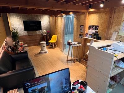 落ち着いた店内でごゆっくり！