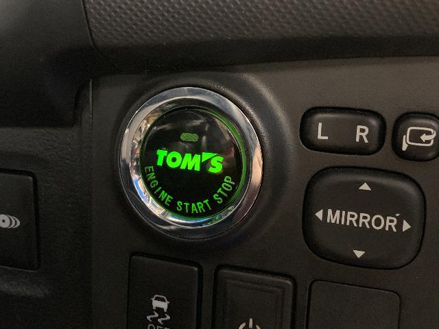 トヨタ  トムス  エンジンスタートスイッチ LED打ち替え