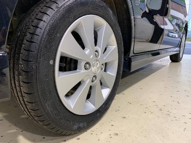 AZワゴン  タイヤ交換  ホイールサビ取り  ブレーキダスト除去