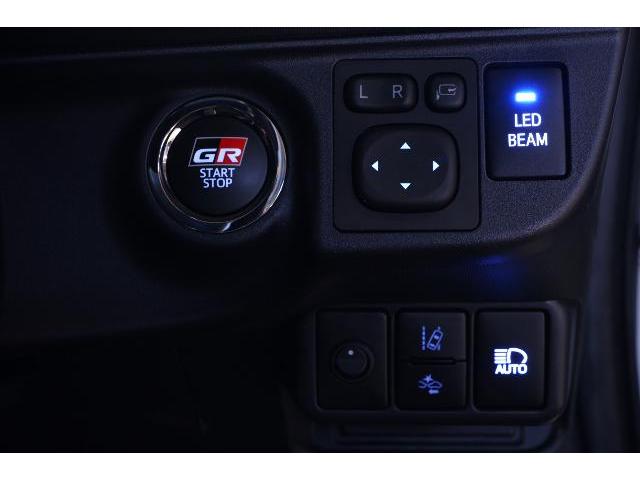アクアGR  室内LED打ち替え　エアコン　ステアリングスイッチ　各スイッチ　トヨタ純正薄ブルー類似カラー