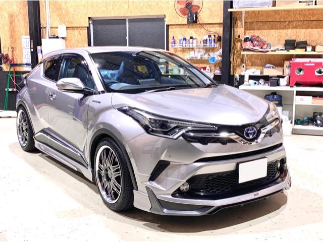 トヨタ C Hr 車高調ローダウン 19インチアルミホイール 取り付け グーネットピット