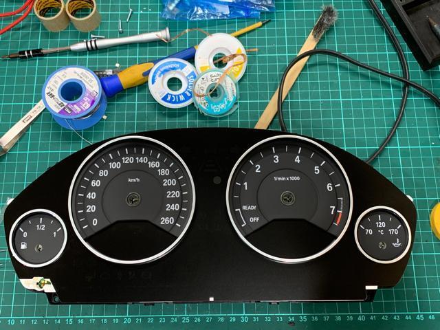 Bmw 435i 室内led打ち替え 全スイッチ メーター アンビエントライト グーネットピット