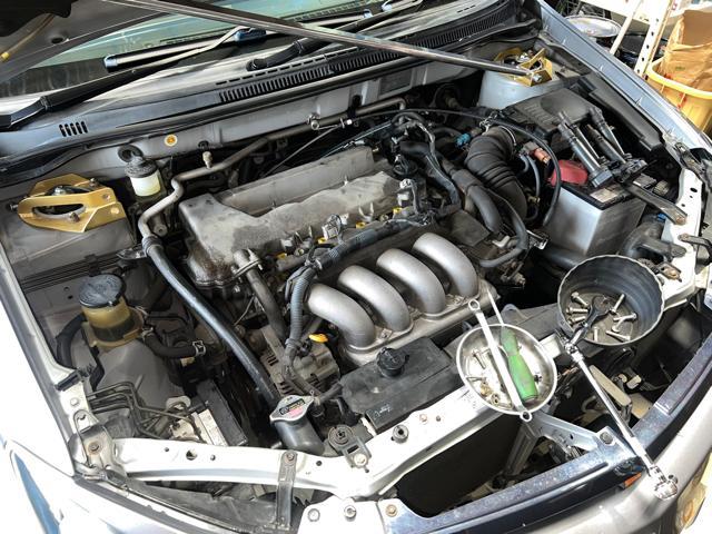 WiLL VS  エンジンオイル漏れ修理 オイルパンガスケット ヘッドカバーガスケット交換