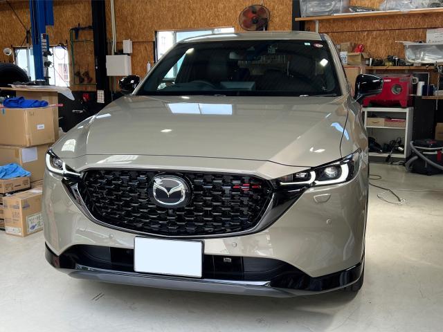 CX-5  LEDポジションランプ　デイライト化　ユニット取り付け