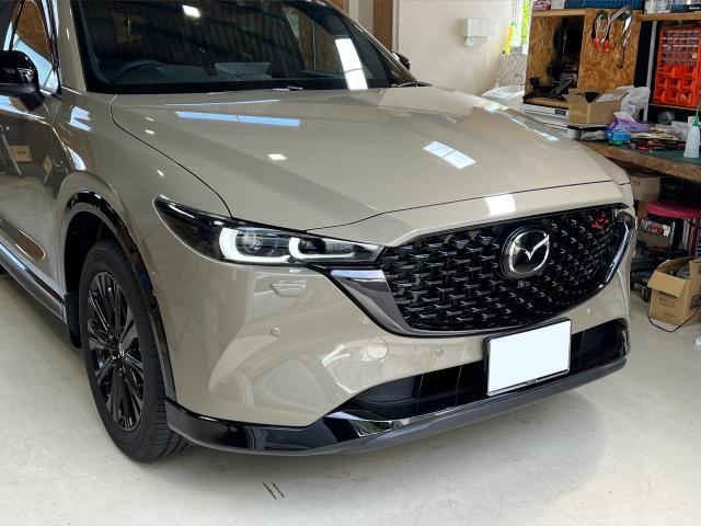 CX-5  LEDポジションランプ デイライト化 ユニット取り付け