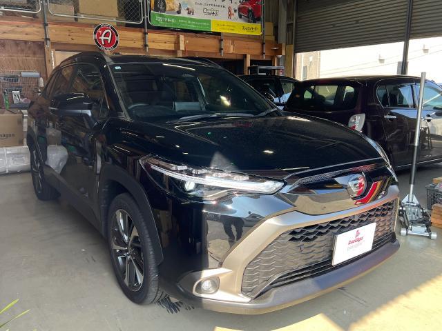 トヨタ カローラクロス ミラー交換型ドライブレコーダー取り付け