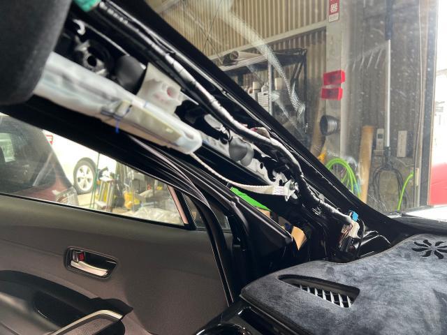 トヨタ カローラクロス ミラー交換型ドライブレコーダー取り付け