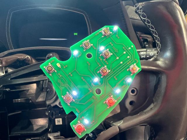 レクサス LS500h  ステアリングリモコン LED不灯修理 LED打ち替え