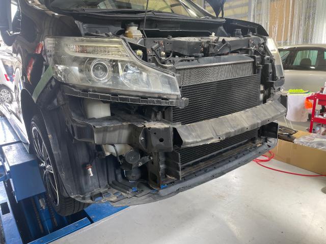 ステップワゴン　スパーダ　ホーン交換　ホンダ　持込み　米子　淀江　RK5