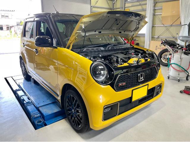 ホンダ　N-ONE ローダウン　ダウンサス　パーツ持込み　米子　淀江