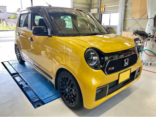 ホンダ　N-ONE ローダウン　ダウンサス　パーツ持込み　米子　淀江